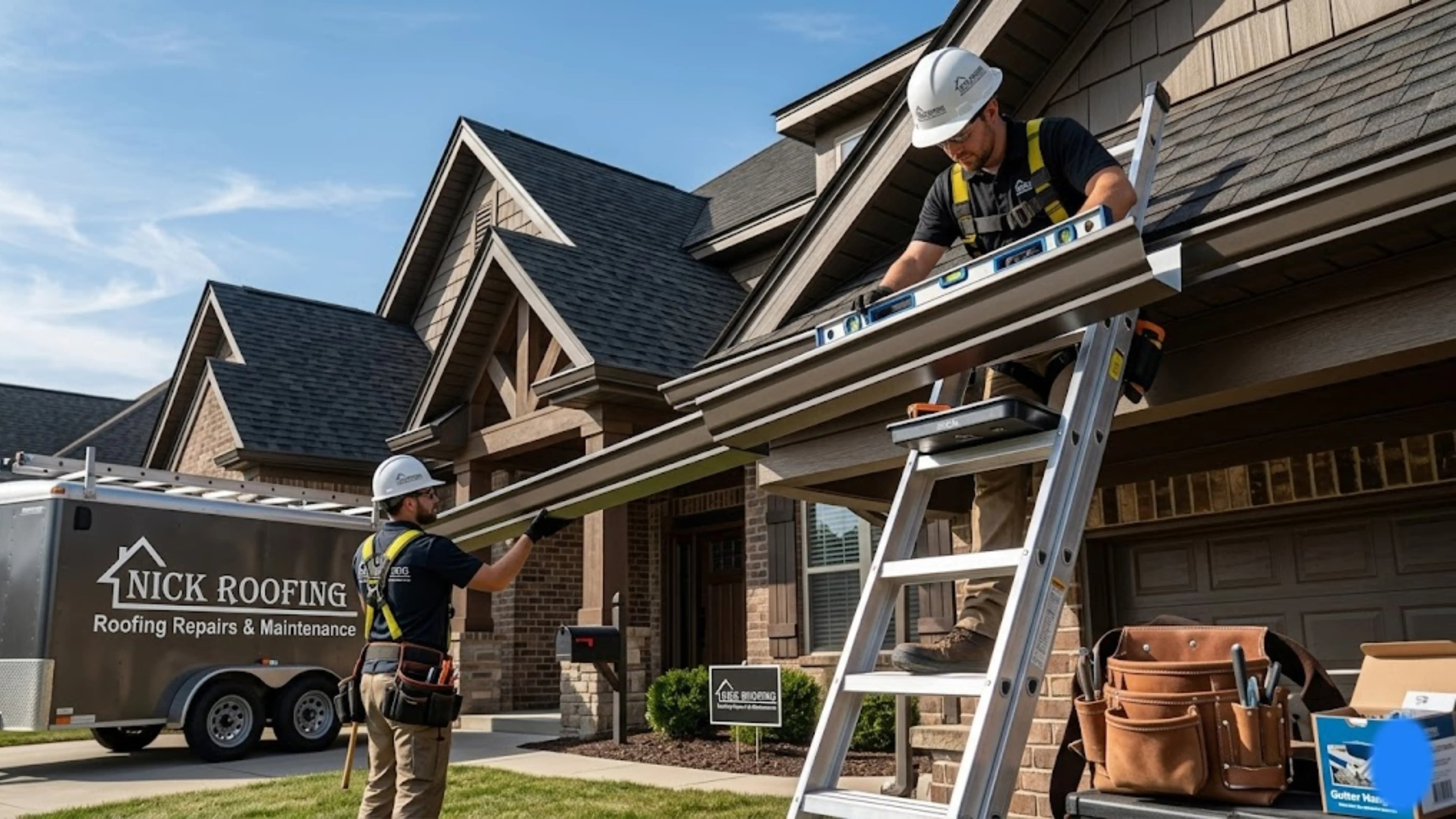 Nick Roofing providing roof repair and installation services in Hawthorne NJ